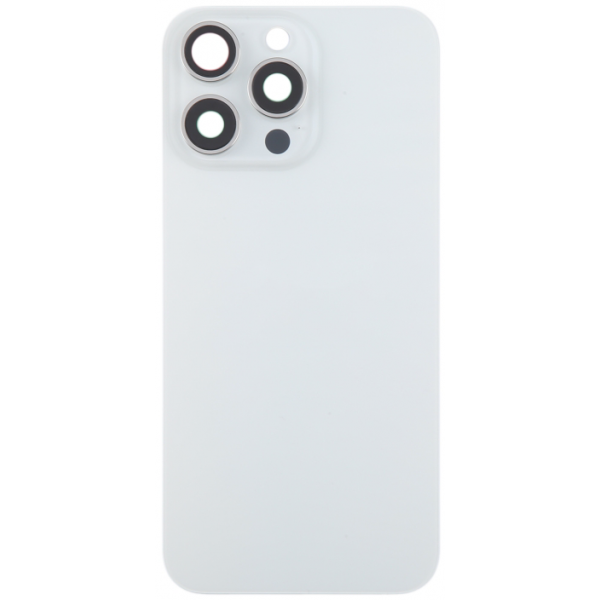 Tapa Trasera Con Lente De Cámara Y Soportes Metálicos Para IPHONE 15 PRO MAX (A2849 A3105 A3106 A3108)