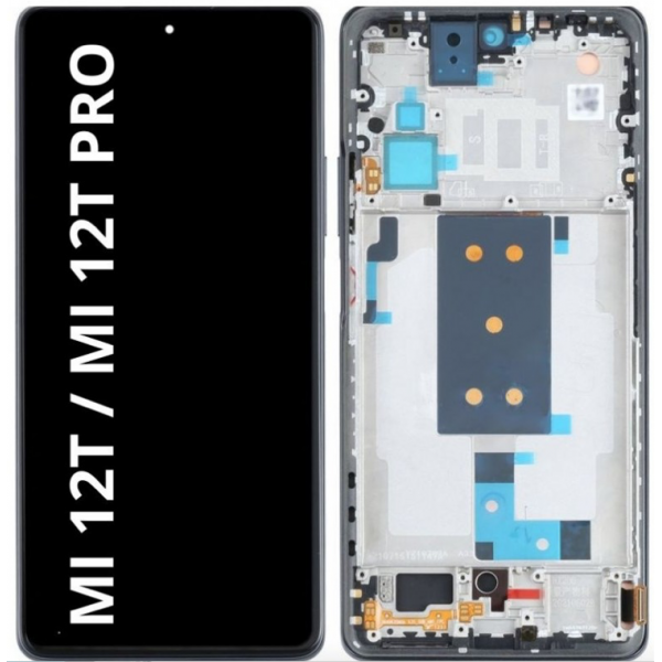 Pantalla Completa Amoled Y Táctil Con Marco Para Xiaomi Mi 12T / MI 12T PRO