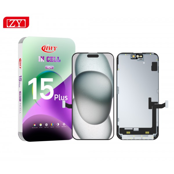 N88 Pantalla Completa ZY 720p HD+ INCELL Para IPhone 15 Plus