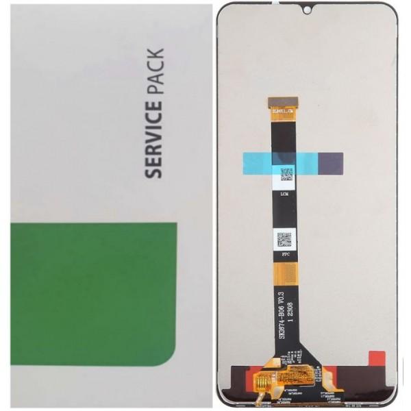 N173 Pantalla Completa LCD Y Táctil Sin Marco Para Oppo Realme Note 50 (RMX3834) Service Pack