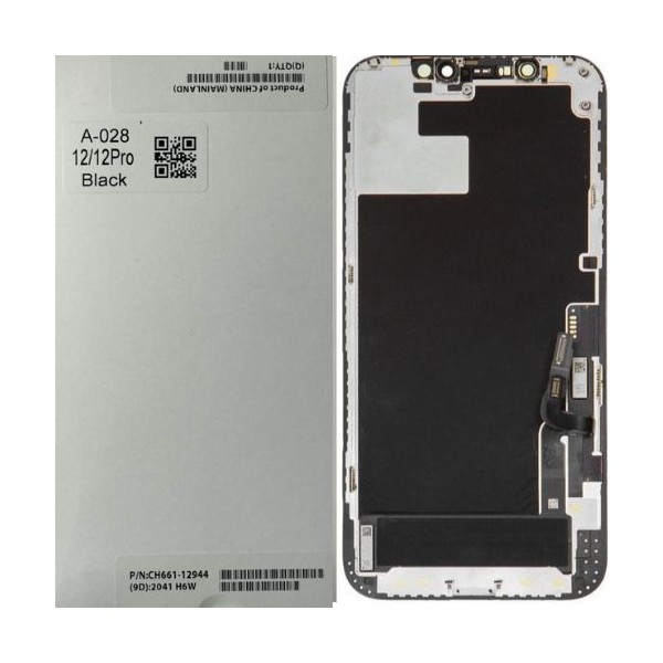 N8 Pantalla Original Con Flex Auricular Completa LCD Y Táctil Para  IPhone 12 / iPhone 12 Pro (Service Pack)