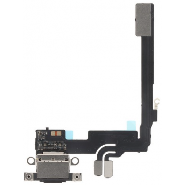 Flex De Conector De Carga Tipo "C" Y Micrófono Para IPHONE 16 PRO