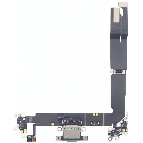 Flex De Conector De Carga Tipo "C" Y Micrófono Para IPHONE 16 Plus