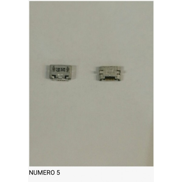 Num5 Conector carga USB universal 充电口